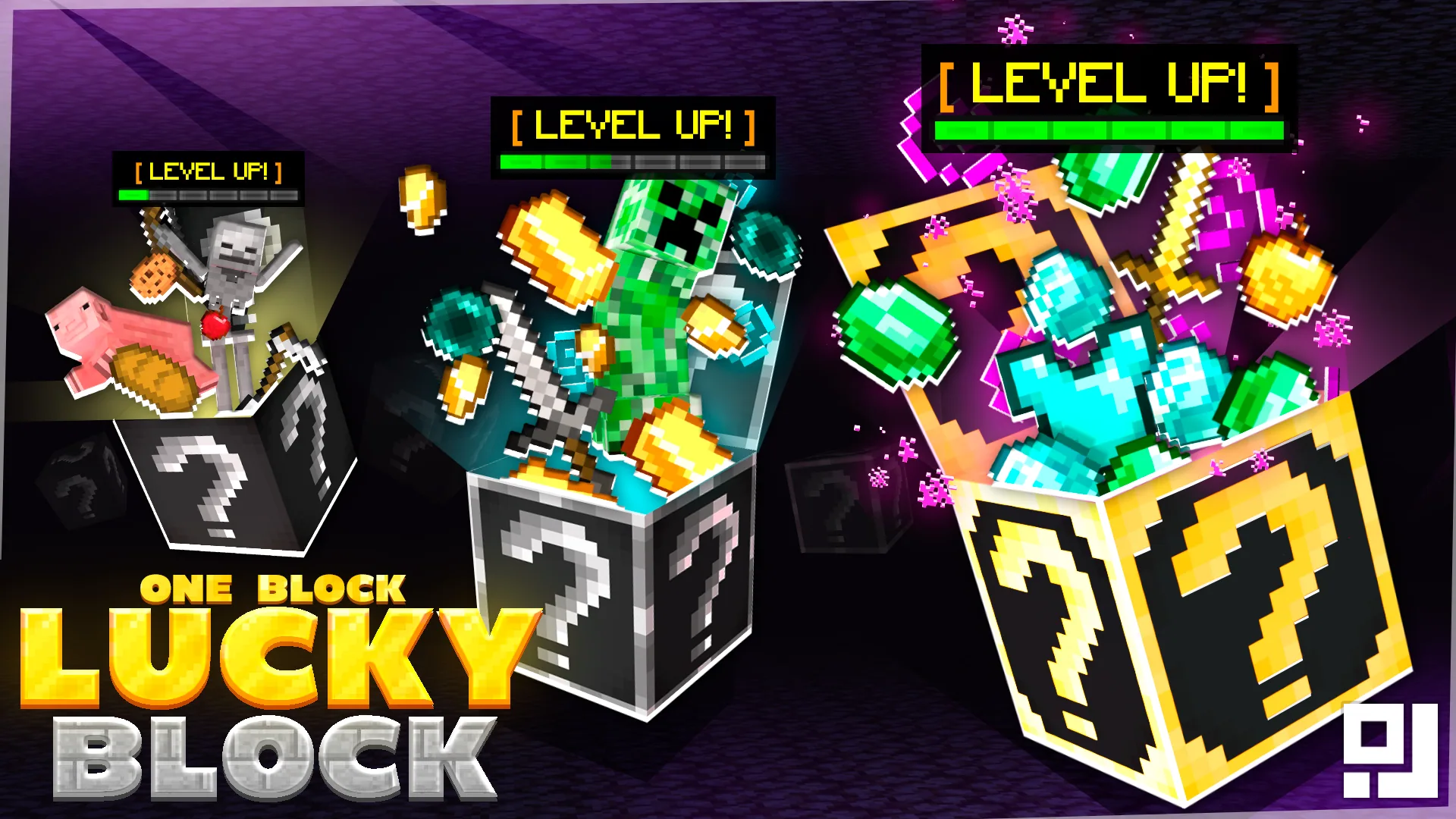 One Block Lucky Block: push your luck