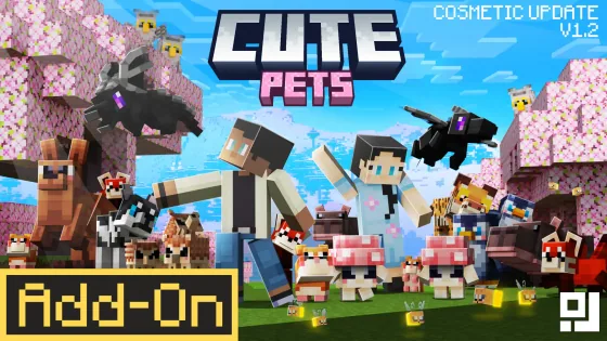 Cute Pets key art with adorable companions