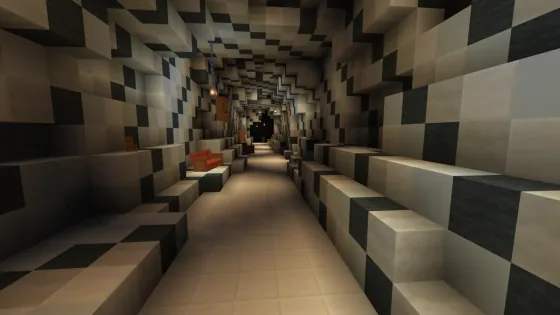 Dark procedural dungeon room