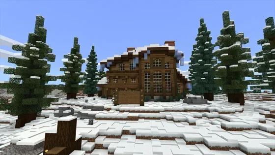 Noob vs Hacker Winter Bunkers screenshot 4