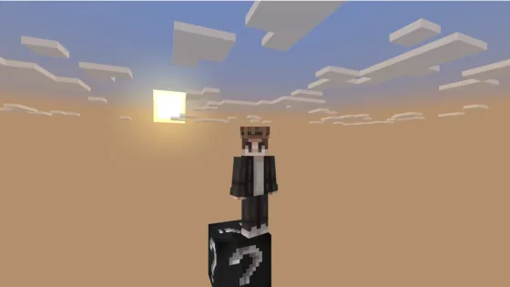 Breaking the lucky block for rewards