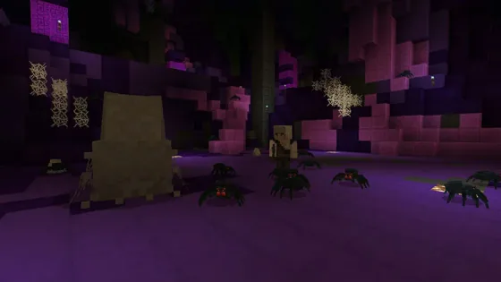 Custom textures across the floating islands