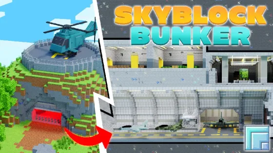 Skyblock Bunker key art